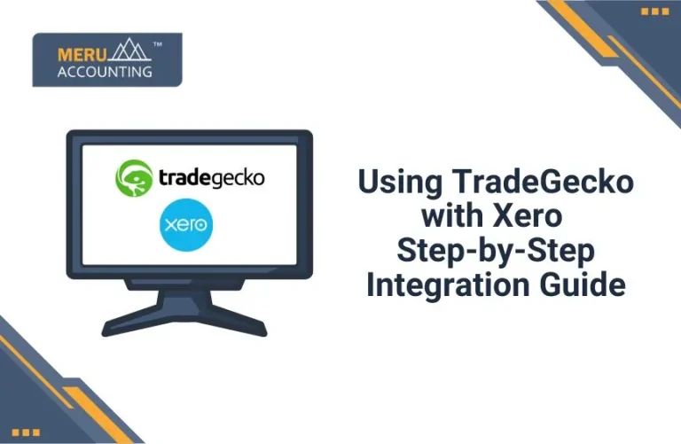 Blog and Insights 70 Using Tradegecko with Xero