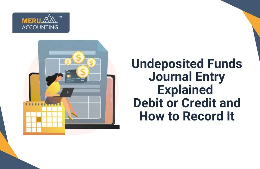 Recording of credit card transactions with undeposited funds