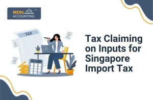Tax claiming on inputs for imports to Singapore