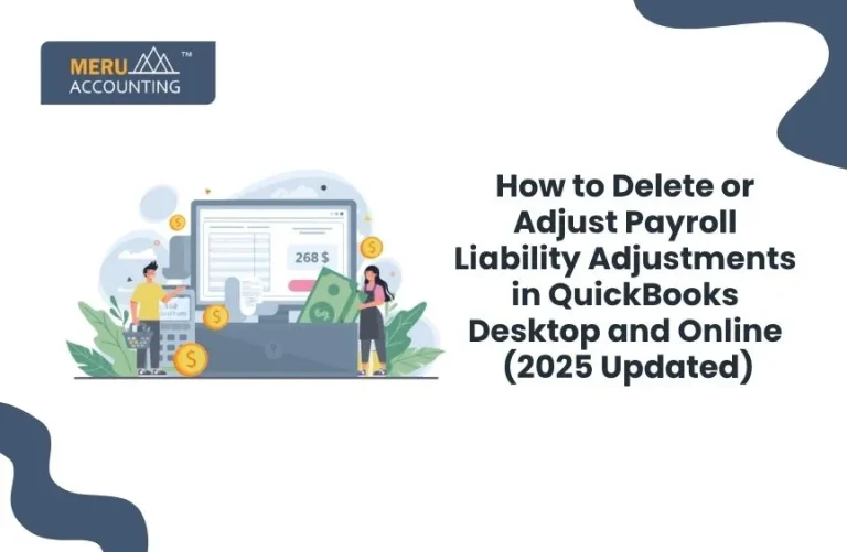 Blog and Insights 121 How to Delete or Adjust Payroll Liability Adjustments in QuickBooks Desktop and Online (2025 Updated)