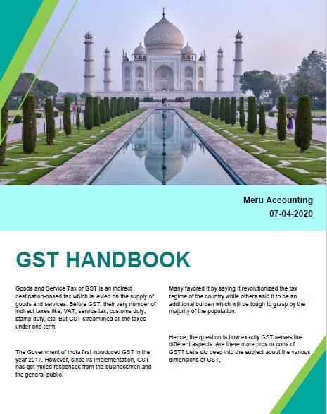 Download GST Handbook
