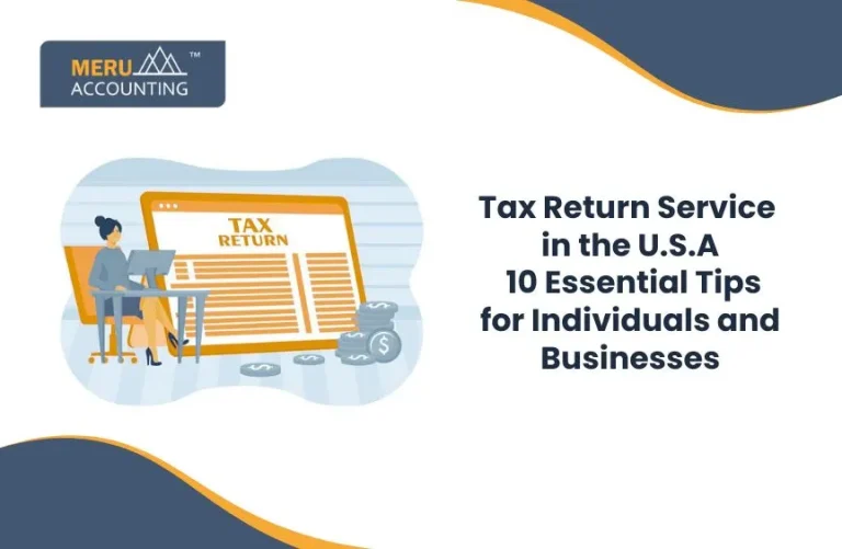Blog and Insights 70 Tax Return Service in the U.S.: 10 Essential Tips for Individuals and Businesses
