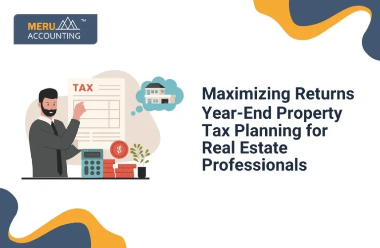 Blog and Insights 111 Maximizing Returns: Year-End Tax Planning for Real Estate Professionals