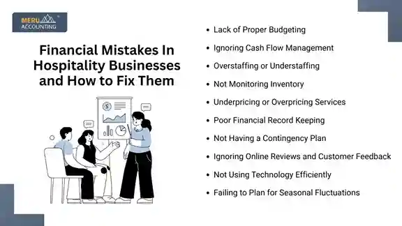 Financial Mistakes In Hospitality Businesses and How to Fix Them 1 Financial Mistakes In Hospitality Businesses and How to Fix Them