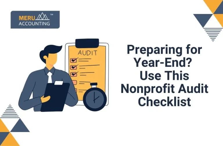 Blog and Insights 117 Preparing for Year-End? Use This Nonprofit Audit Checklist
