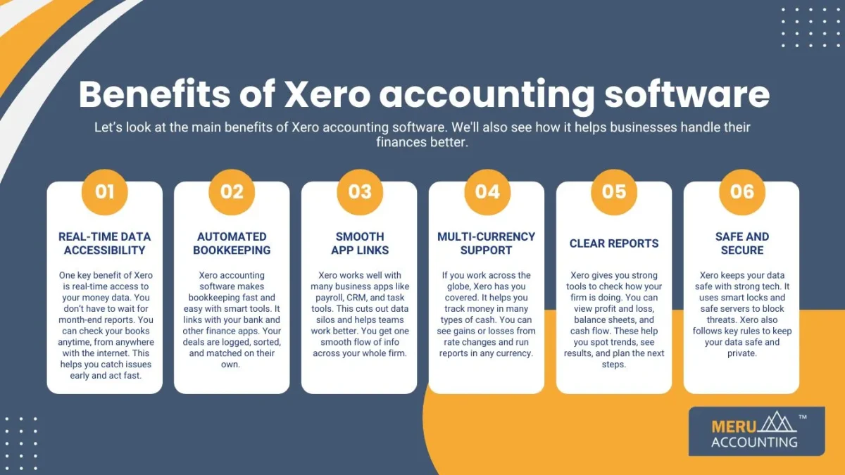 Benefits of Xero accounting software: