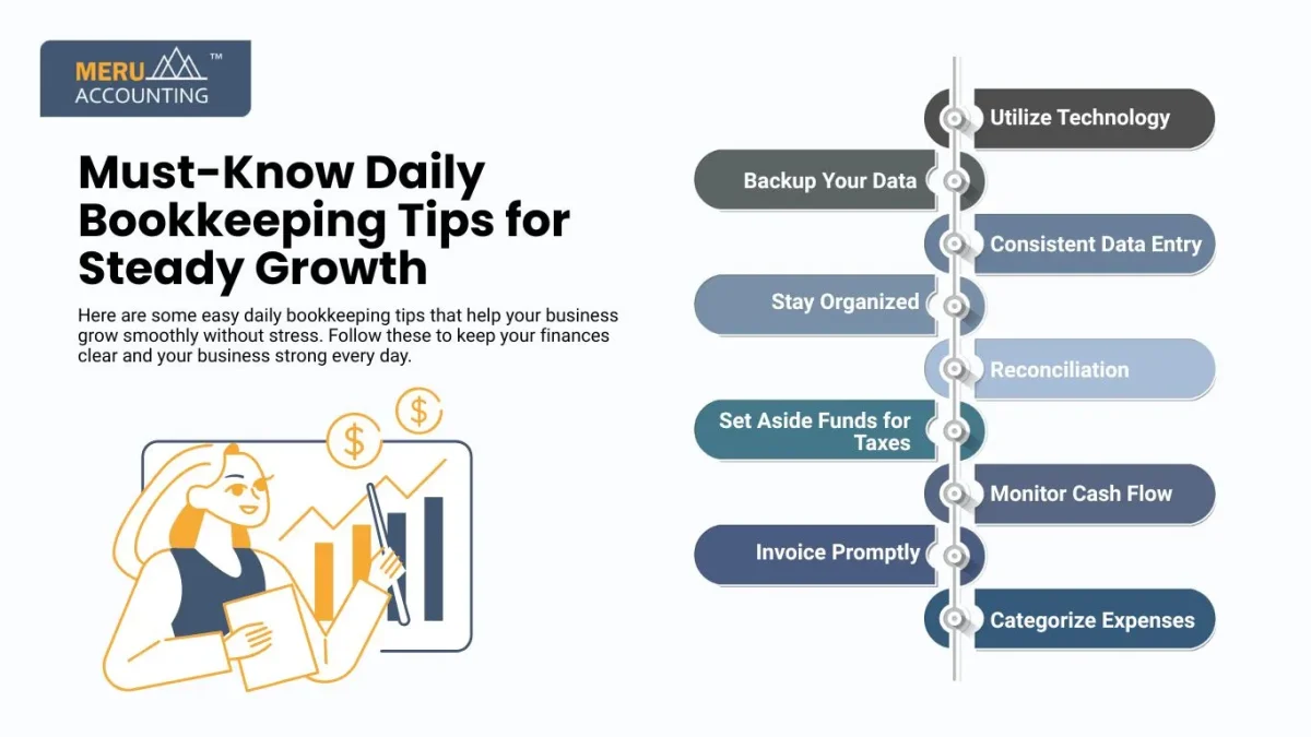 Must-Know Daily Bookkeeping Tips for Steady Growth