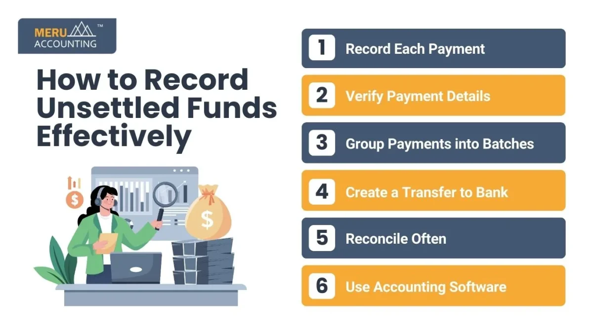 How to Record Unsettled Funds Effectively