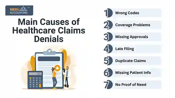 Main Causes of Healthcare Claims Denials Main Causes of Healthcare Claims Denials