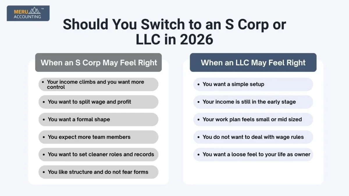 S Corp or LLC S Corp or LLC