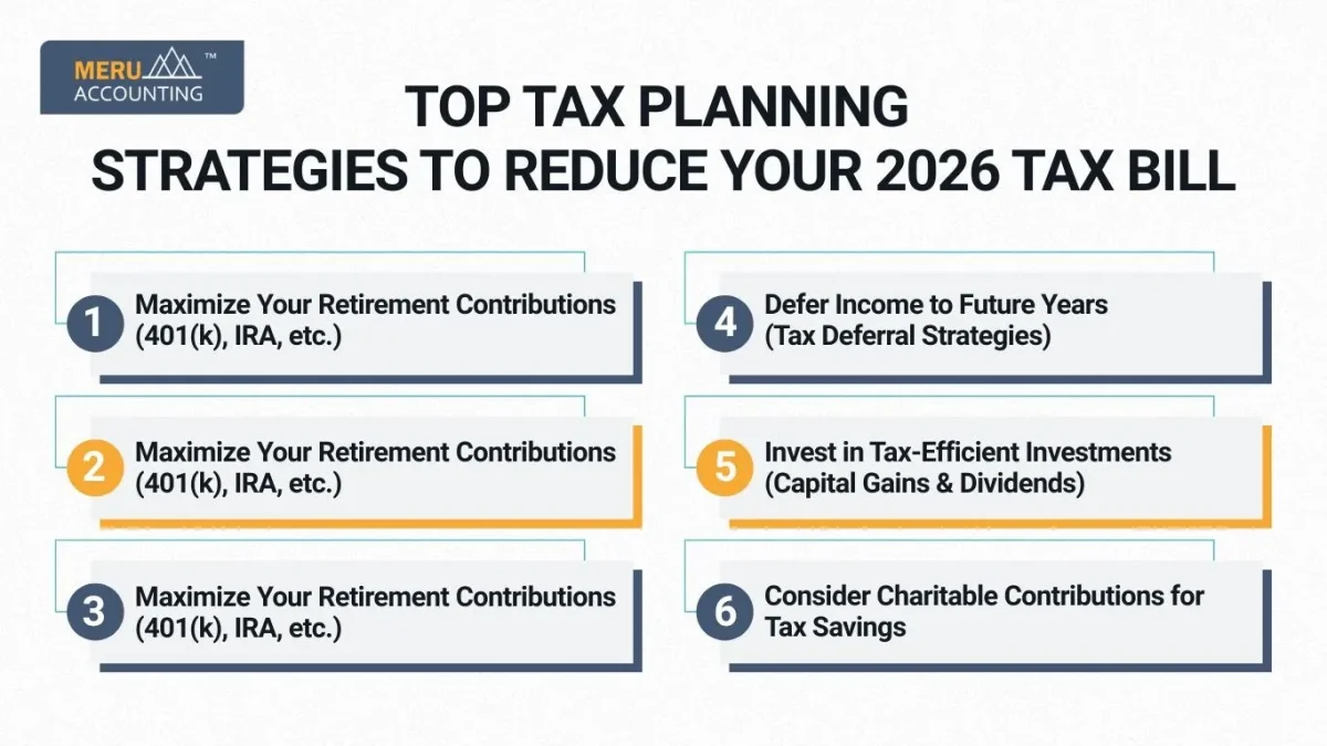 Tax planning strategies Tax planning strategies