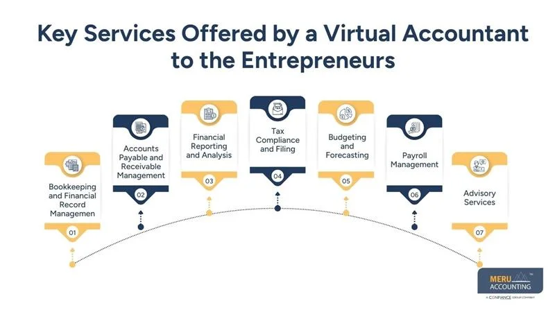 Key Services Offered by a Virtual Accountant to the Entrepreneurs