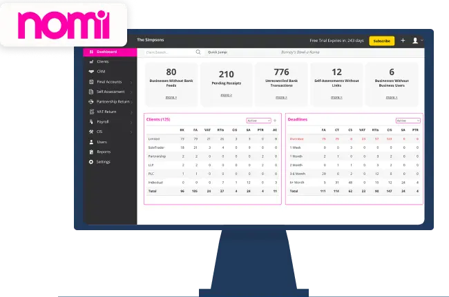 accounting CRM software