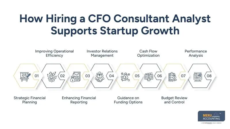 How Hiring a CFO Consultant Analyst Supports Startup Growth