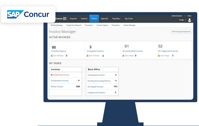 SAP Concur | SAP Software for Accounting Services