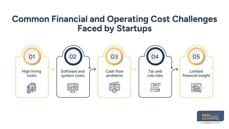 Common Financial and Operating Cost Challenges Faced by Startups-startup financial management-financial management for startups