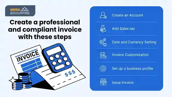 Create a professional and compliant invoice with these steps Create a professional and compliant invoice with these steps