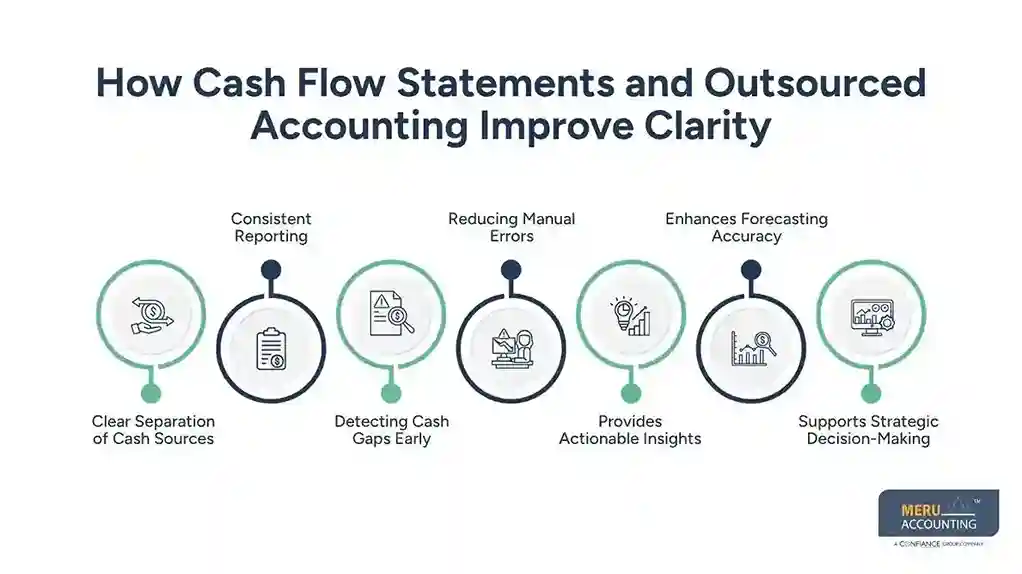 How Cash Flow Statements and Outsourced Accounting Improve Clarity Example of cash flow statment