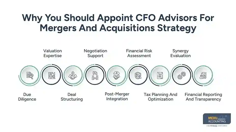 Why You Should Appoint CFO Advisors For Mergers And Acquisitions Strategy hire cfo advisors consultant