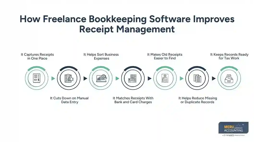 How Freelance Bookkeeping Software Improves Receipt Management